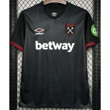 2024/25 West Ham Away Black Fans Soccer Jersey