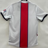 1998/99 PSG Away White Retro Soccer Jersey