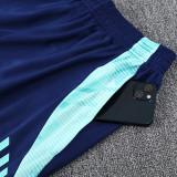 2025 Flamengo Sapphire Blue Vest Training Jersey(A Set)