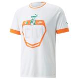 2022/23 Ivory Coast Away White Fans Soccer Jersey