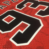 1997/98 Bulls BAPE×M&N #93 Red NBA Jerseys