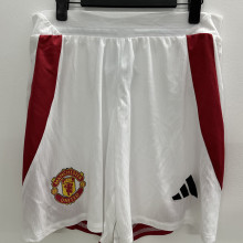2024/25 M Utd White Player Version Shorts Pants 球员版