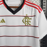 2023/24 Flamengo 1:1 Quality Away Fans Jersey (All Sponsor 全广告)