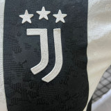 2024/25 JUV Home Player Version Long Sleeve Soccer Jersey