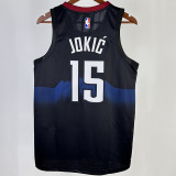 2023/24 Nuggets JOKIC #15 Black City Edition NBA Jerseys