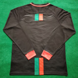2023/24 Palestine Black Long Sleeve Soccer Jersey