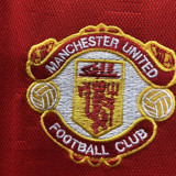 1988/90 M Utd Home Red Retro Soccer Jersey