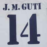 2000/01 RM Home White Retro Long Sleeve Soccer Jersey