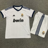 2012/13 RM Home Retro Kids Soccer Jersey