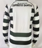 2001/03 Lisbon Home Retro Long Sleeve Soccer Jersey