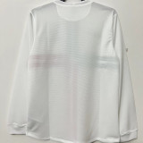 2012 Portugal Away White Long Sleeve Retro Soccer Jersey
