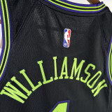 2023/24 Pelicans WILLIAMSON #1 Black City Edition NBA Jerseys