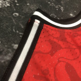 1993 Miami Heat BAPE×M&N #93 Red NBA Jerseys