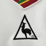2002 Senegal Away White Retro Soccer Jersey