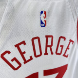 2024/25 Clippers GEORGE #13 White NBA Jerseys