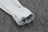 2024 BA Light Gray Hoody Zipper Jacket Tracksuit