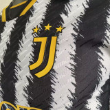 2023/24 JUV Home Player Version Long Sleeve Jersey