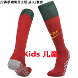 2022/23 Portugal Home Red Kids Sock