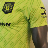 2022/23 M Utd Third Green Player Version Soccer Jersey
