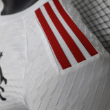 2024/25 Flamengo Away White Player Version Soccer Jersey