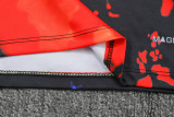 2024/25 Napoli Red Black Kids Sweater Tracksuit