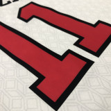 Bulls DEROZAN #11 White City Edition NBA Jerseys