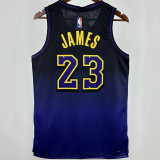 2025 Lakers JAMES #23 City Edition NBA Jerseys