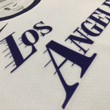2023 Lakers WESTBROOK #0 White City Edition NBA Jerseys