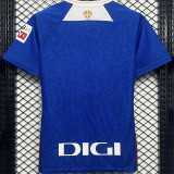 2024/25 Bibao AT Away Blue Player Version Soccer Jersey