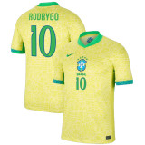 2024/25 Brazil Home Yellow Women Jersey