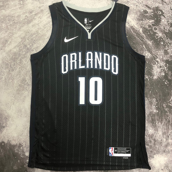 2023/24 Magic BOL #10 Black City Edition NBA Jerseys