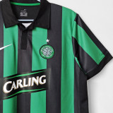 2005/06 Celtic Away Green Retro Soccer Jersey