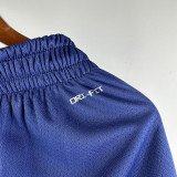 2023/24 Warriors Blue NBA Pants