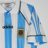 1996/97 Argentina Home Retro Soccer Jersey