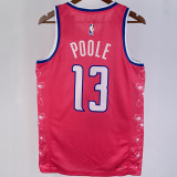 2023/24 Wizards POOLE #13 Red City Edition NBA Jerseys