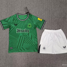 2023/24 Newcastle Away Green Kids Soccer Jersey