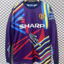1992/93 M Utd Purple GK Retro Soccer Jersey