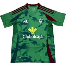 2024/25 Albacete Green Fans Soccer Jersey 阿尔巴赛特