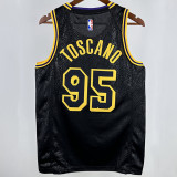 2024/25 Lakers TOSCANO #95 Black NBA Jerseys