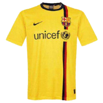 2008/09 BA Away Yellow Retro Soccer Jersey