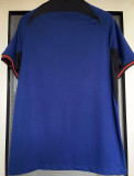 F.DE JONG #21 NL1:1 Quality Away Blue Fans Jersey 2022/23