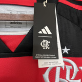 2024/25 Flamengo Home Kids Soccer Jersey