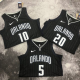 2023/24 Magic BOL #10 Black City Edition NBA Jerseys
