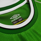 2002 Ireland Home Green Retro Soccer Jersey