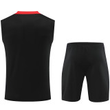 2024/25 Portugal Black Vest Training Jersey(A Set)