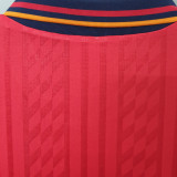 1994 Spain Home Red Retro Soccer Jersey