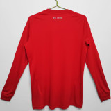 2011/12 RM Away Red Long Sleeve Retro Jersey