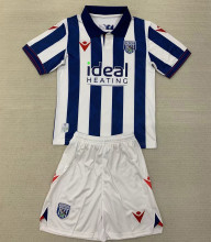 2024/25 West Bromwich Albion Home Kids Soccer Jersey