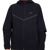 2025 Nk~ Black Windbreaker （7152）