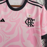 2023 Flamengo Pink Fans Soccer Jersey